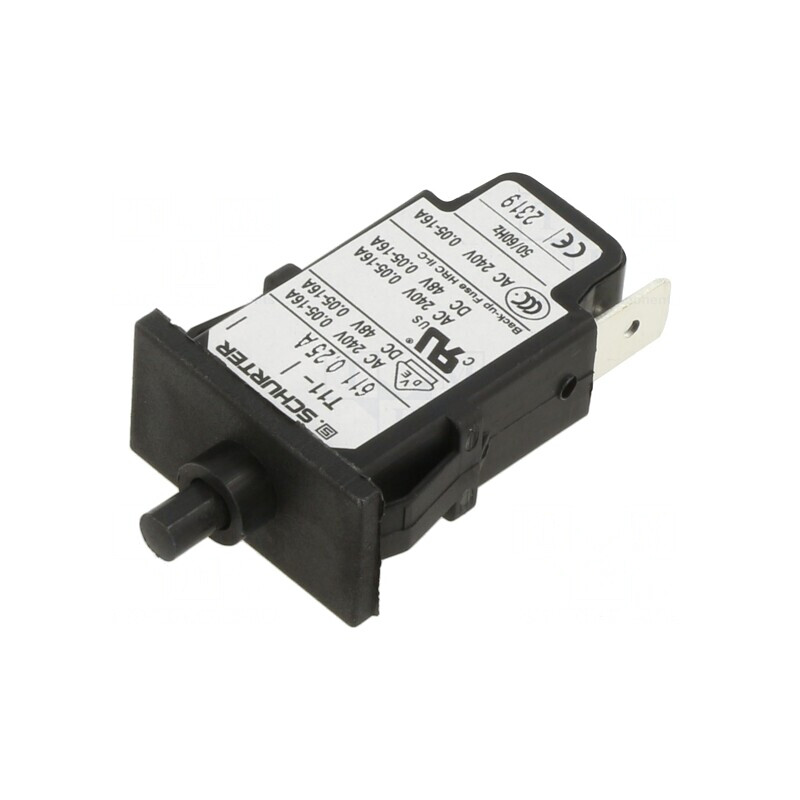 Întrerupător de Supracurent SPST 0,25A 240VAC 48VDC | Electronic-mag.ro | Componente Electronice
