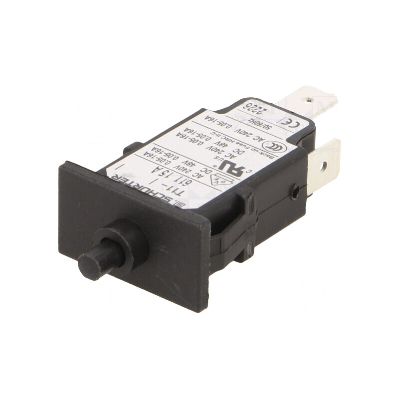 Întrerupător de Supracurent 240V 15A SPST MCB | Electronic-mag.ro | Componente Electronice