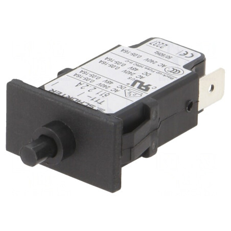 Întrerupător de Supracurent 2,2A SPST 240VAC/48VDC | Electronic-mag.ro | Componente Electronice