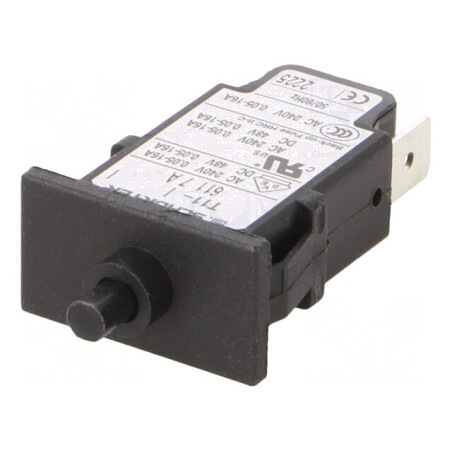 Întrerupător de Supracurent 7A SPST 240VAC 48VDC | Electronic-mag.ro | Componente Electronice