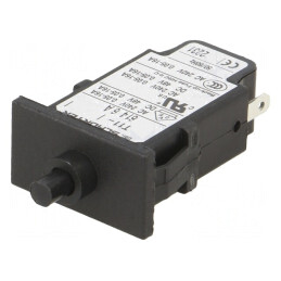 Întrerupător de Supracurent 240VAC 48VDC 6A SPST | Electronic-mag.ro | Componente Electronice