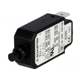 Intrerupator Supracurent 240VAC 48VDC 3.5A SPST MCB | Electronic-mag.ro | Componente Electronice