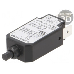 Întrerupător de Supracurent 6,5A 240VAC 48VDC SPST | Electronic-mag.ro | Componente Electronice