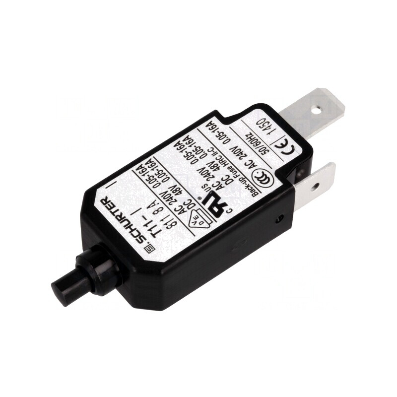 Întrerupător de Supracurent 8A 240VAC 48VDC SPST | Electronic-mag.ro | Componente Electronice