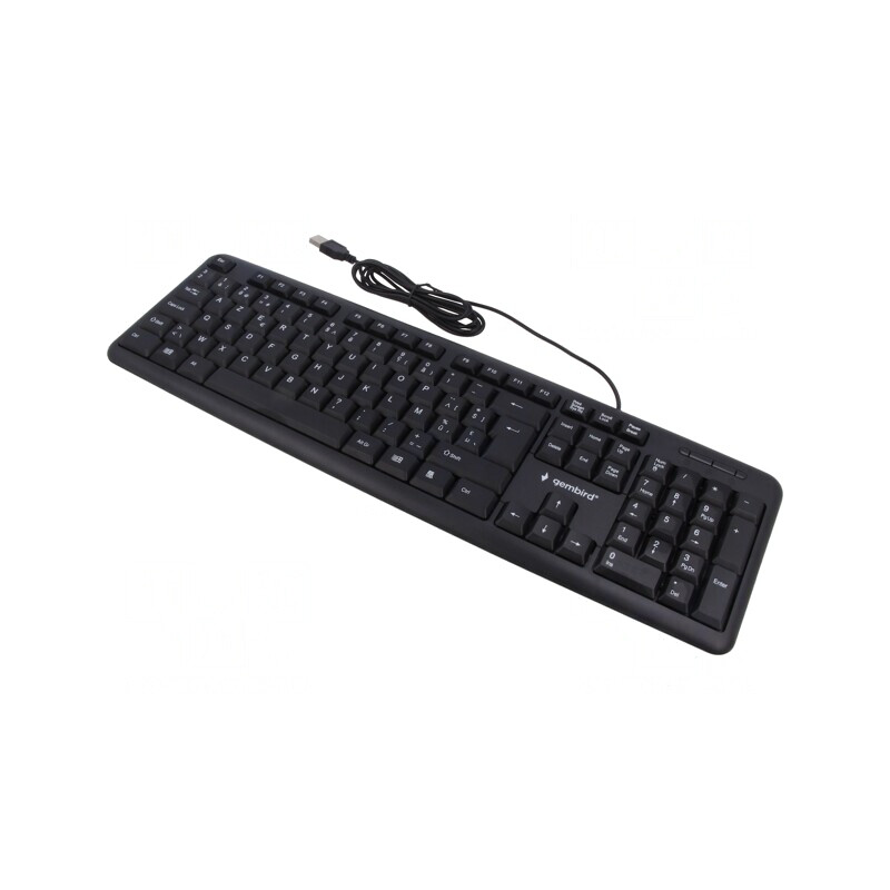 Tastatură Neagră USB A Layout BE 1,5m | Electronic-mag.ro | Componente Electronice Tastatură Neagră USB A Layout BE 1,5m | Electronic-mag.ro | Componente Electronice