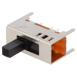 Comutator Glisant 3 Pozitii ON-ON-ON 0.2A 30VDC PCB THT | Electronic-mag.ro | Componente Electronice
