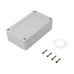 Carcasă Universală cu Bucșă din Alamă 75x125x37mm | Electronic-mag.ro | Componente Electronice