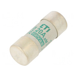 Siguranță cilindrică industrială 20A 690VAC | Electronic-mag.ro | Componente Electronice