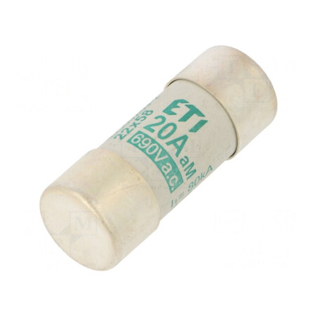 Siguranță cilindrică industrială 20A 690VAC | Electronic-mag.ro | Componente Electronice