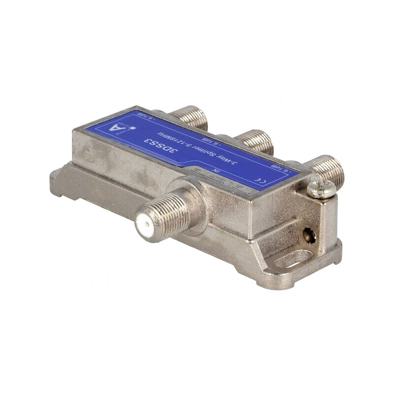 Splitter înşurubare 1218MHz 3D Line 3 Ieșiri F mamă | Electronic-mag.ro | Componente Electronice Splitter înşurubare 1218MHz 3D Line 3 Ieșiri F mamă | Electronic-mag.ro | Componente Electronice