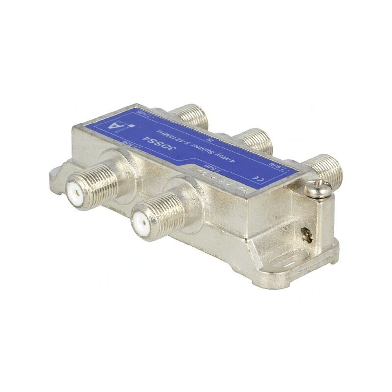 Splitter înşurubare 1218MHz 3D Line 4 Ieşiri F mamă | Electronic-mag.ro | Componente Electronice Splitter înşurubare 1218MHz 3D Line 4 Ieşiri F mamă | Electronic-mag.ro | Componente Electronice