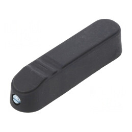 Buton reglare negru 72mm | Electronic-mag.ro | Componente Electronice