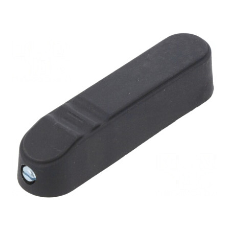 Buton reglare negru 72mm | Electronic-mag.ro | Componente Electronice