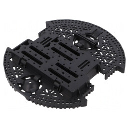 Şasiu POLOLU Romi neagră Kit 165mm | Electronic-mag.ro | Componente Electronice