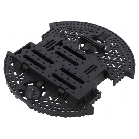 Şasiu POLOLU Romi neagră Kit 165mm | Electronic-mag.ro | Componente Electronice