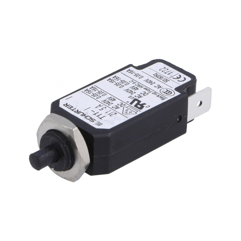 Întrerupător de Supracurent 240VAC 48VDC 5A SPST 1 Pol | Electronic-mag.ro | Componente Electronice