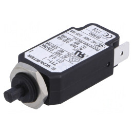 Întrerupător de Supracurent 6A 240VAC 48VDC SPST | Electronic-mag.ro | Componente Electronice