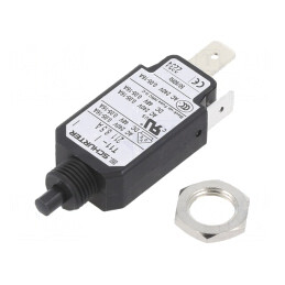 Întrerupător de Supracurent 240VAC 48VDC 8,5A SPST MCB | Electronic-mag.ro | Componente Electronice