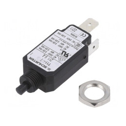 Întrerupător de Supracurent 240VAC 48VDC 9A SPST Poli 1 | Electronic-mag.ro | Componente Electronice