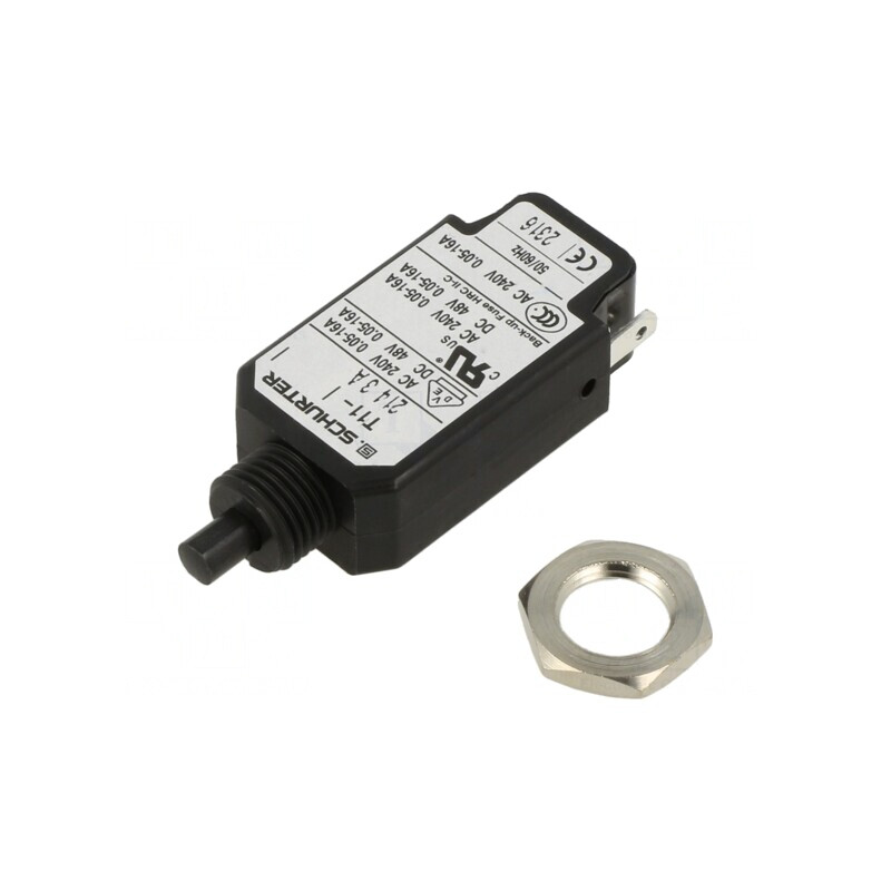Întrerupător de Supracurent 240VAC 48VDC 2A SPST | Electronic-mag.ro | Componente Electronice