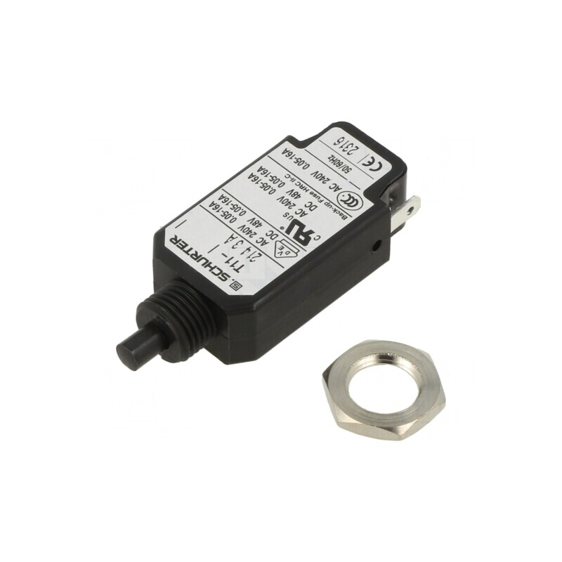 Întrerupător de Supracurent 240VAC 48VDC 3A SPST | Electronic-mag.ro | Componente Electronice