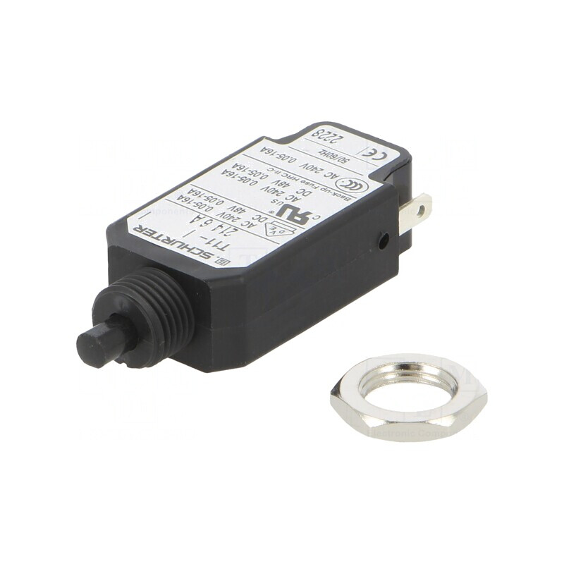 Întrerupător de Supracurent 240VAC 48VDC 6A SPST | Electronic-mag.ro | Componente Electronice