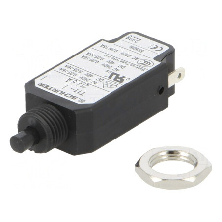 Întrerupător de Supracurent 240VAC 48VDC 6A SPST | Electronic-mag.ro | Componente Electronice