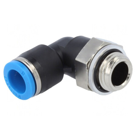 Racord Push-in 90° 8mm 6bar | Electronic-mag.ro | Componente Electronice