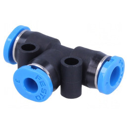 Racord Push-In Ramificație T PBT 0,95-6 bar | Electronic-mag.ro | Componente Electronice