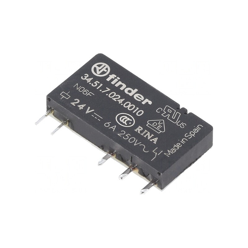 Releu Electromagnetic SPDT 24VDC 6A | Electronic-mag.ro | Componente Electronice Releu Electromagnetic SPDT 24VDC 6A | Electronic-mag.ro | Componente Electronice