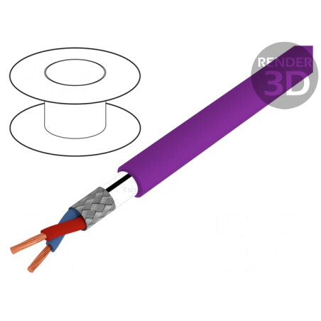 Cablu Automatizări 1x2x0.64mm2 Cu | Electronic-mag.ro | Componente Electronice