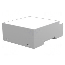 Carcasă pentru șină DIN, gri, 90x71.1x32mm, 4 module | Electronic-mag.ro | Componente Electronice