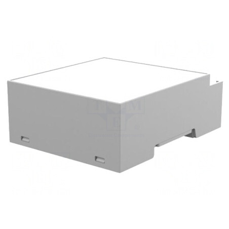Carcasă pentru șină DIN, gri, 90x71.1x32mm, 4 module | Electronic-mag.ro | Componente Electronice