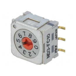 Întrerupător codificare DEC/BCD 10 poziții 30mΩ | Electronic-mag.ro | Componente Electronice