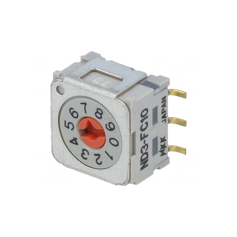Întrerupător codificare DEC/BCD 10 poziții 30mΩ | Electronic-mag.ro | Componente Electronice