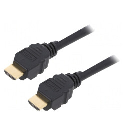 Cablu HDMI 2.1 2m Negru | Electronic-mag.ro | Componente Electronice