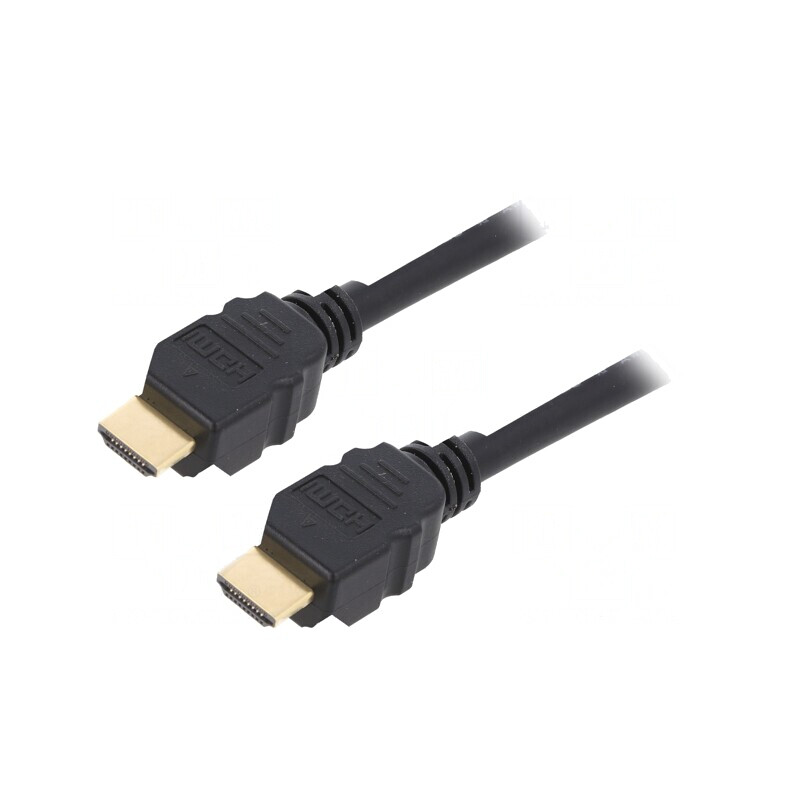 Cablu HDMI 2.1 2m Negru | Electronic-mag.ro | Componente Electronice