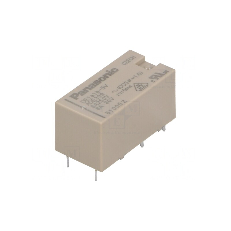 Releu electromagnetic 5VDC PCB SPST-NO/SPST-NC | Electronic-mag.ro | Componente Electronice