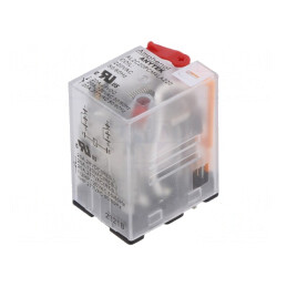 Releu Electromagnetic Industrial DPDT 220V 20A PCB | Electronic-mag.ro | Componente Electronice