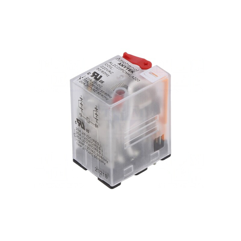Releu Electromagnetic Industrial DPDT 220V 20A PCB | Electronic-mag.ro | Componente Electronice Releu Electromagnetic Industrial DPDT 220V 20A PCB | Electronic-mag.ro | Componente Electronice
