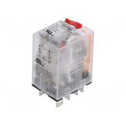 Releu Electromagnetic Industrial DPDT 220V 20A | Electronic-mag.ro | Componente Electronice