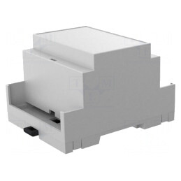 Carcasa pentru Șină DIN, 90mm x 71.2mm x 53mm, Gri | Electronic-mag.ro | Componente Electronice