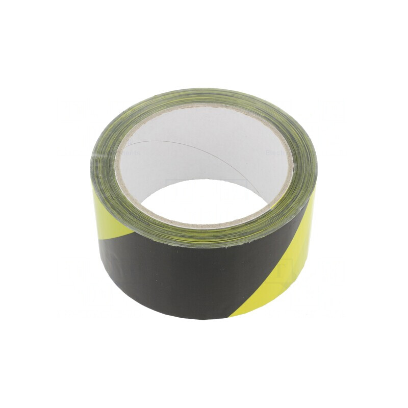 Bandă Avertizare Autoadezivă Galben-Negru 66m x 50mm | Electronic-mag.ro | Componente Electronice Bandă Avertizare Autoadezivă Galben-Negru 66m x 50mm | Electronic-mag.ro | Componente Electronice