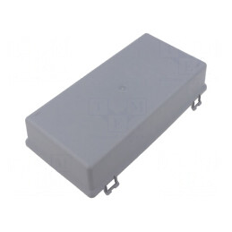 Carcasă de Protecție Polipropilenă Gri cu Capac | Electronic-mag.ro | Componente Electronice