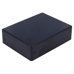 Carcasă universală ABS neagră 94x121x34 mm | Electronic-mag.ro | Componente Electronice