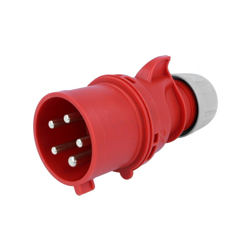 Conector Alimentare AC Trifazat 32A 400V IP44 | Electronic-mag.ro | Componente Electronice