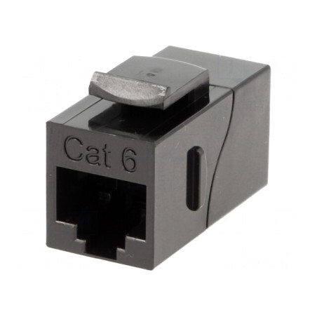 Adaptor RJ45 Cat6 8P8C Soclu | Electronic-mag.ro | Componente Electronice