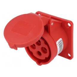 Conector alimentare AC trifazat 16A 400VAC IP44 | Electronic-mag.ro | Componente Electronice