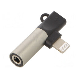 Adaptor Argintiu Nichelat | Electronic-mag.ro | Componente Electronice