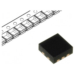 Driver/Senzor Temperatură -40÷125°C 1,9÷3,6V DFN6 SMD | Electronic-mag.ro | Componente Electronice